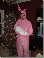 Daddy & Zoey on Christmas