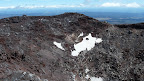 Am Gipfel des Mt. Ngauruhoe (2287 m); Tongariro Northern Circuit, Tag 1.