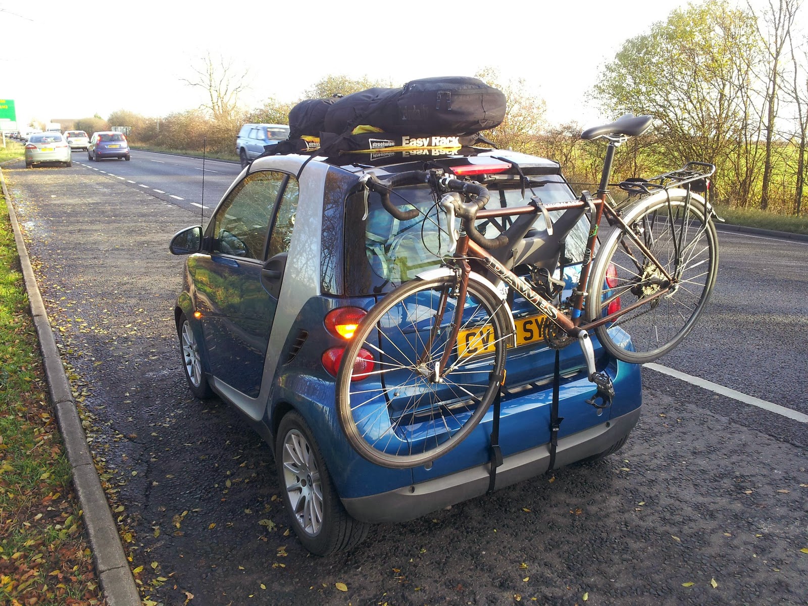 smart car bike rack