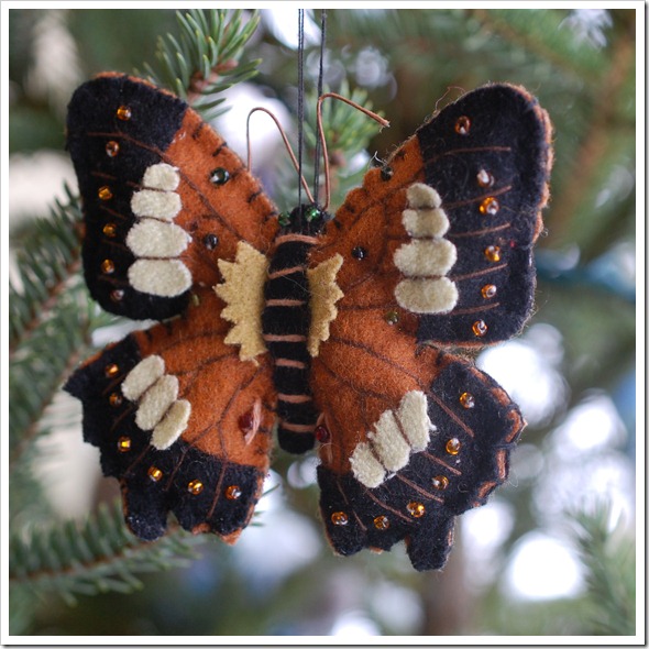 SQ felt butterfly
