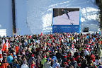 The crowds at ski jumping
