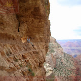 Descansando na descida -  Grand Canyon - AZ