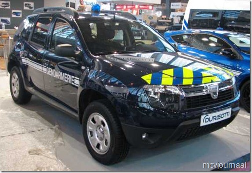 Dacia Duster Gendarmerie Frankrijk