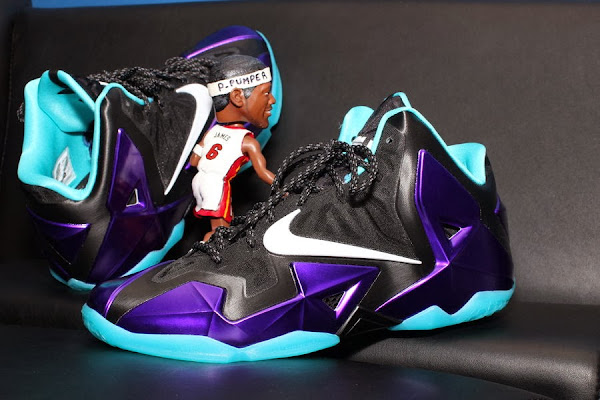 NIKEiD LeBron 11 Summit Lake Hornets Build by PPumper