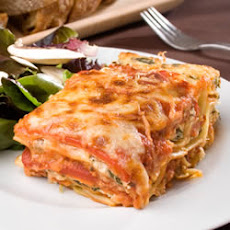 Quick and Easy Pesto Polenta Lasagna