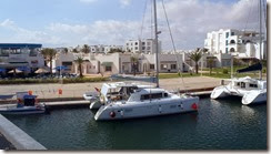 Unsere Dakini in der Marina Yasemine in Hammameth (Tunesien)