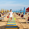 La nostra spiaggia privata ed attrezzata