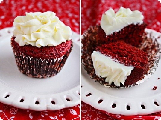 Rich Red Velvet Cupcakes