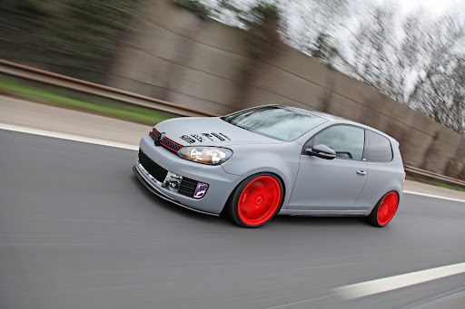 German tuner CFC Car Film Components has built this Mk6 GTI to showcase 