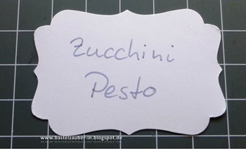 Zucchini Pesto-fertig Zucchini Pesto-fertig