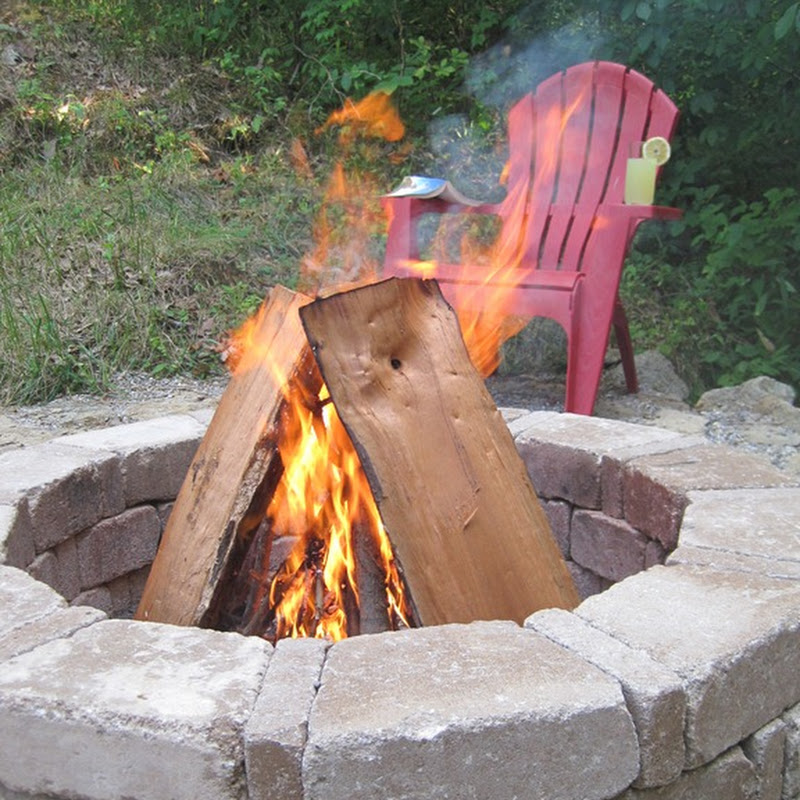 Designed To Dwell Creating An Outdoor Fire Pit