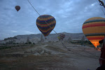 Montgolfière sur la Cappadoce
