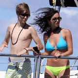 Justin Bieber and Jasmine Villegas in Hawaii