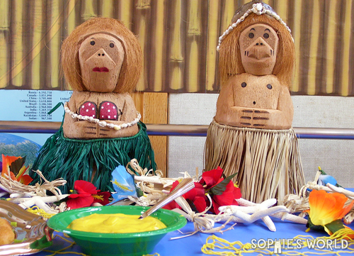 Monkey party decor 02