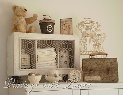Vintage Vignette - Studio Tour 2012 - Vintage with Laces