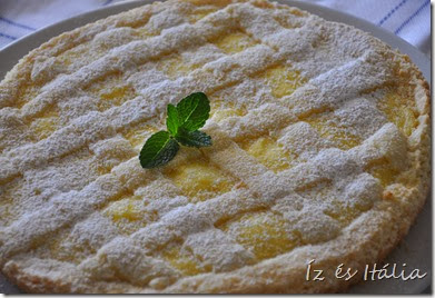 Citromkrémes linzertorta Citromkrémes linzertorta
