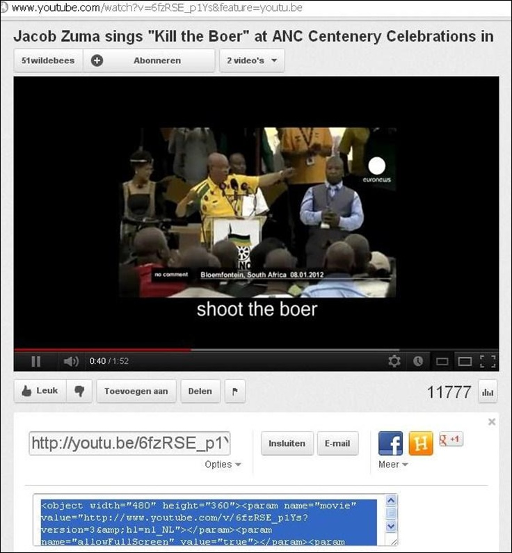 ZUMA SINGS SHOOT THE BOER THE CABINET WILL SHOOT THE BOER JAN82012 YouTube ZUMA SINGS SHOOT THE BOER THE CABINET WILL SHOOT THE BOER JAN82012 YouTube