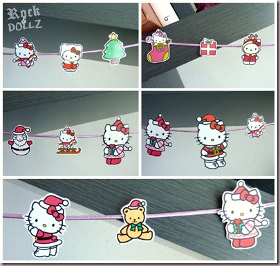 Guirnalda Hello Kitty Navidad Guirnalda Hello Kitty Navidad
