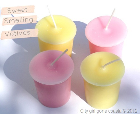 sweet smelling votives
