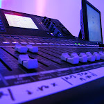 The sound desk for the Rock and Soul event. The sound desk for the Rock and Soul event.