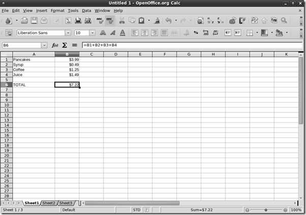Prepare your spreadsheets with OpenOffice.org Calc