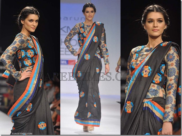 Debarun_Black_Saree