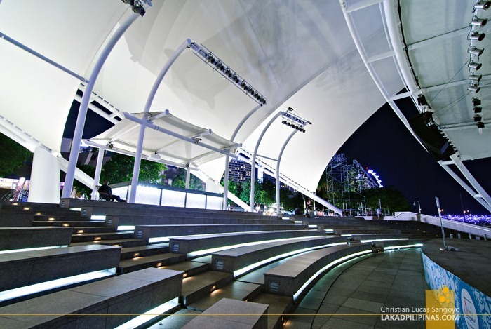 Outdoor Theatre at Singapore's Marina Bay