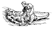 Man Who Killed The King Places The Dead Body On The Ground From Petrus Bonus