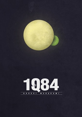 Haruki Murakami - 1Q84 concept cover