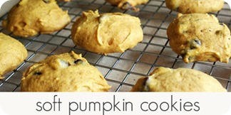 soft pumpkin cookies