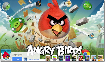 Angry birds on Google plus