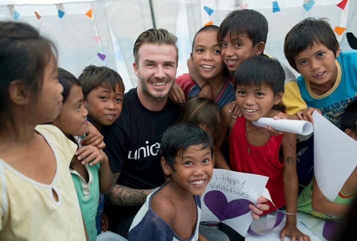 David Beckham Typhoon Haiyan Unicef (10)
