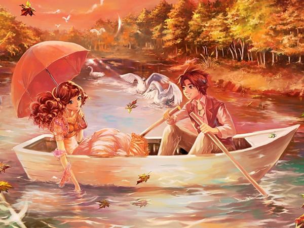 Boating On The Lake, Magic Beauties 3