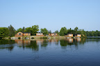 View of our Lakeside Cabins