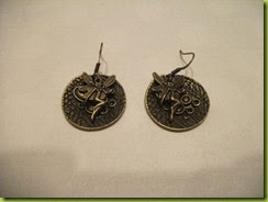 steampunk fairy earrings