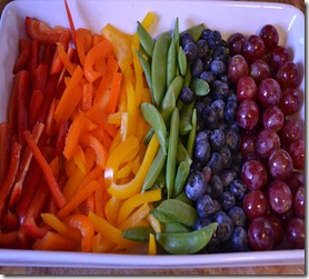 veggie rainbow