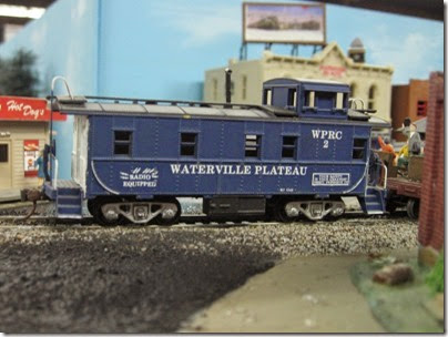IMG_5605 Waterville Plateau Cupola Caboose #2 on the LK&R HO-Scale Layout at the WGH Show in Portland, OR on February 18, 2007
