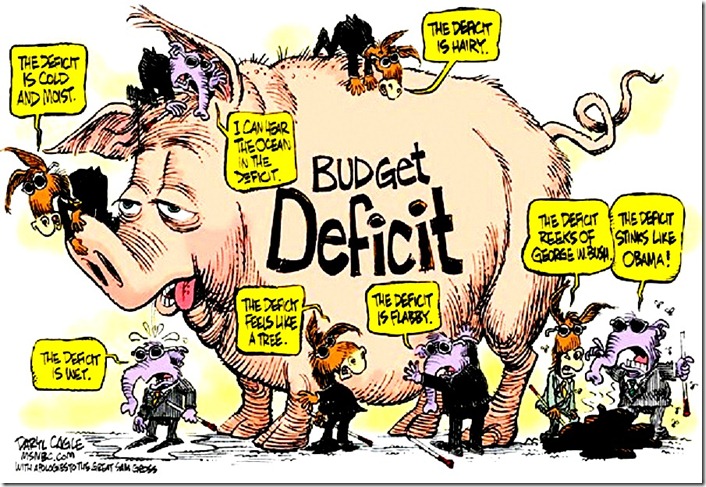 Dem-GOP Deficit Pig Dem-GOP Deficit Pig