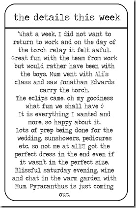 Jen weekly details Jen weekly details