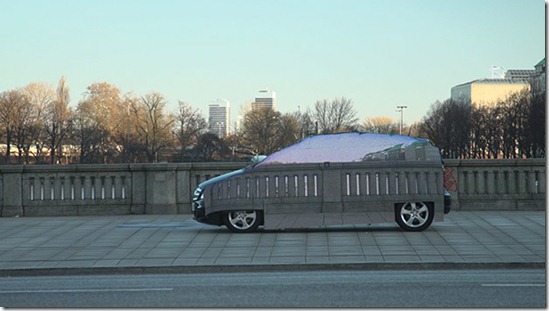 Mercedes Invisible Car