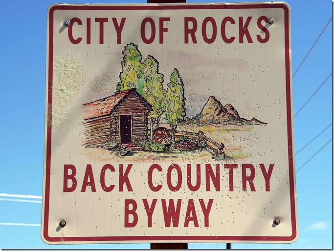 City of Rocks Byway Sign 2