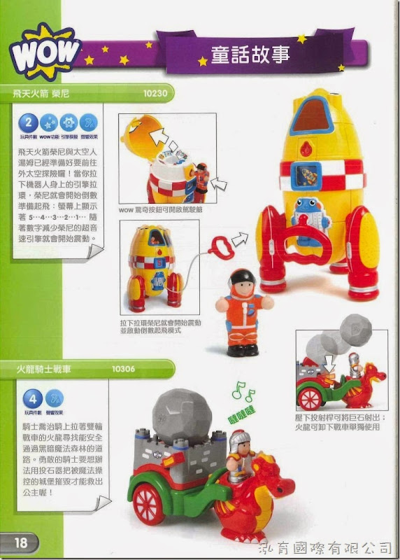 WOW Toys 驚奇玩具【童話故事】 WOW Toys 驚奇玩具【童話故事】