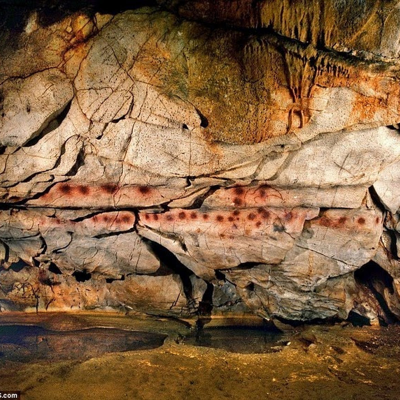 The Oldest Cave Paintings in The Cave of El Castillo Amusing