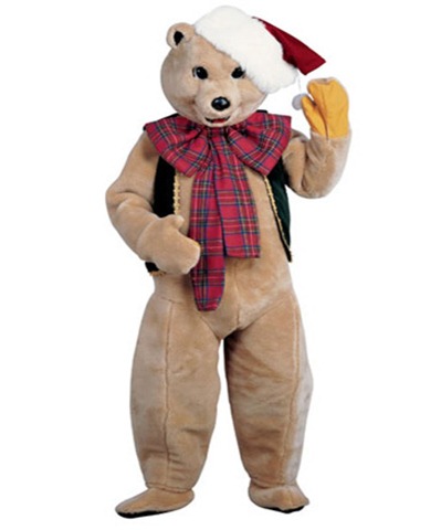 disfraz para navidad de oso