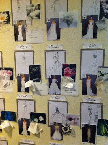 Mrs. Herrera's inspiration board is so stunning.