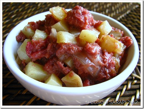 GINISANG CORNED BEEF WITH POTATOES PIC2© BUSOG! SARAP! 2012