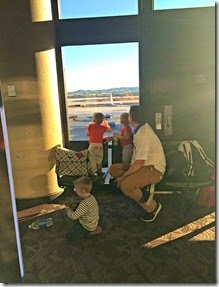 Airport with kids