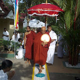 Dharma Deshana in Thalawathugoda yogashramaya