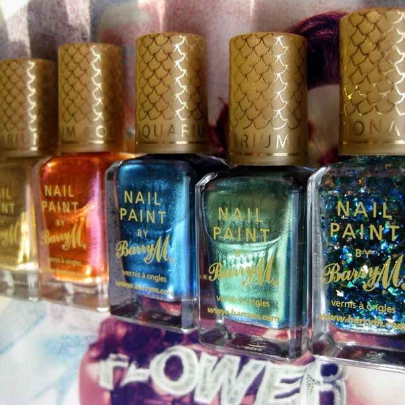 Barry M Aquarium Nail Polish Collection: review & swatches | Strawberry  Blonde