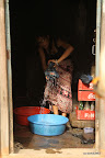 Doing laundry